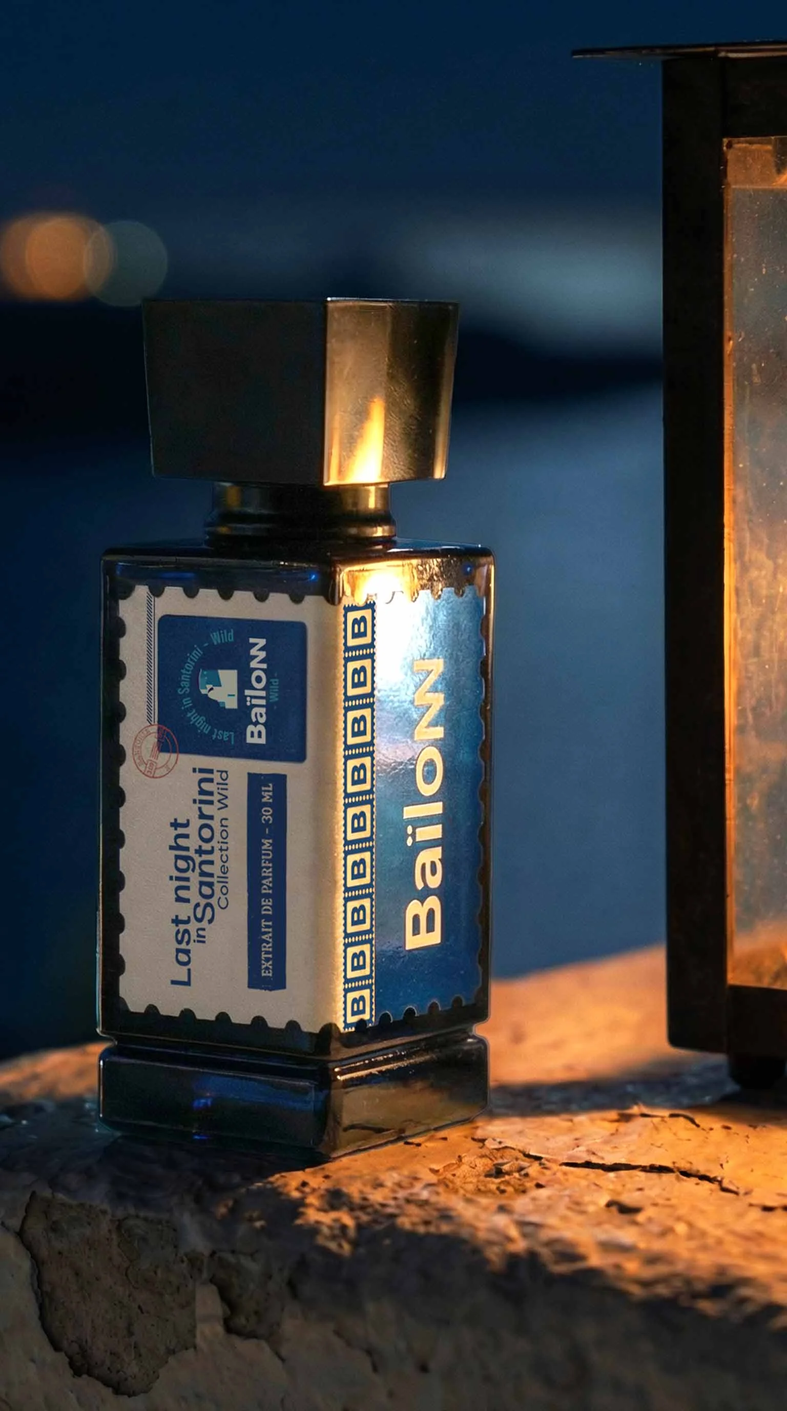 Baïlonn — Santorini gold foiling