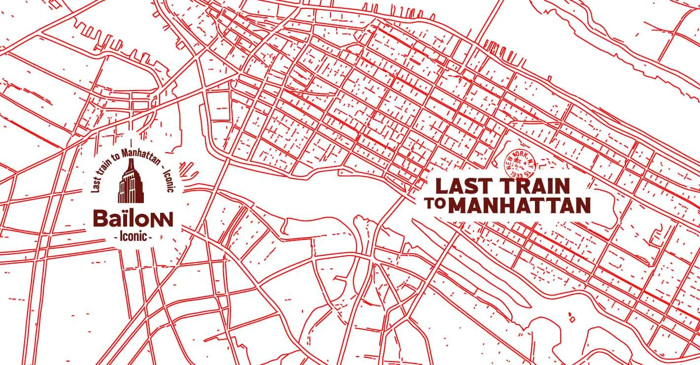 Illustrated strip — Manhattan world