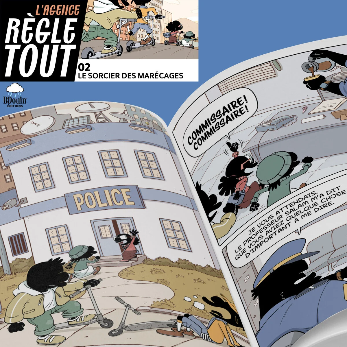 L'Agence règle tout — planche