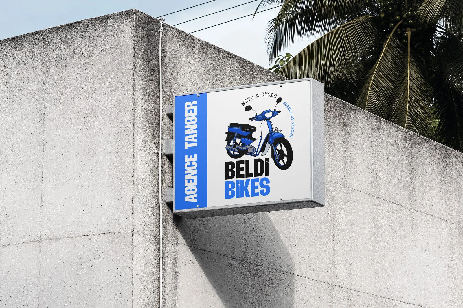 Beldi Bikes — enseigne Agence Tanger