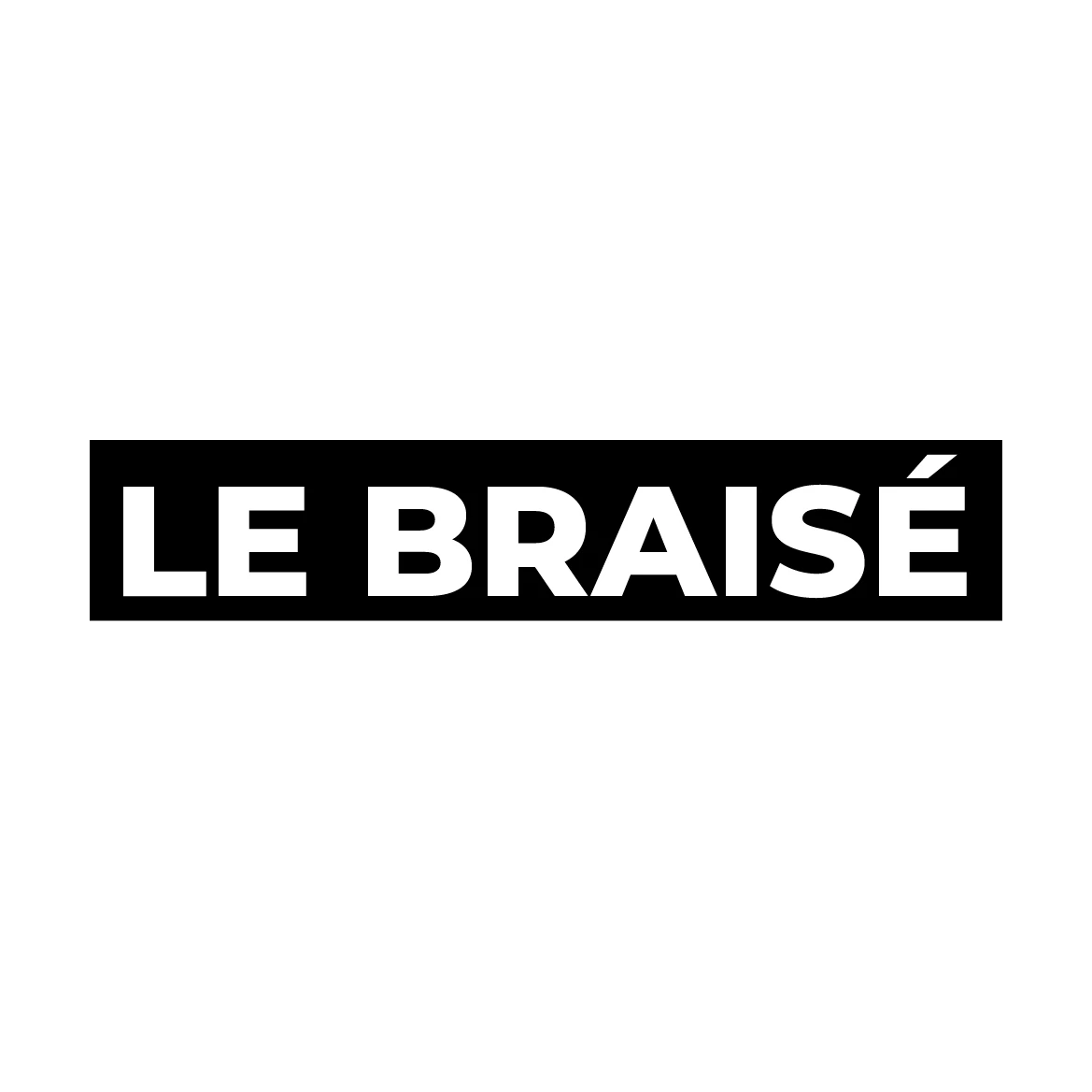 Le Braisé — logotype encadré