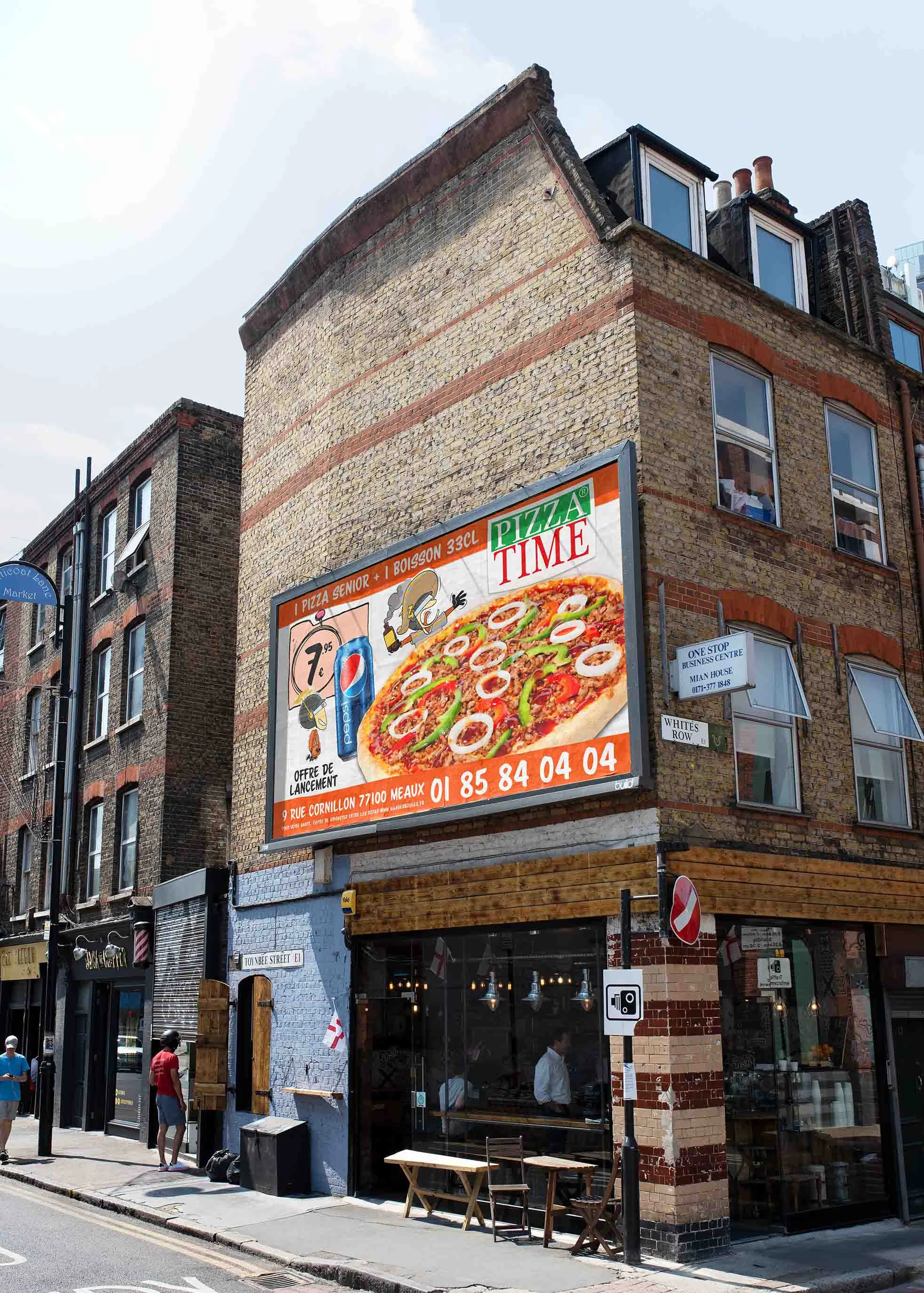 Pizza Time — affiche campagne