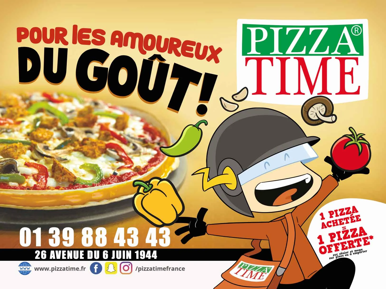Pizza Time — affiche