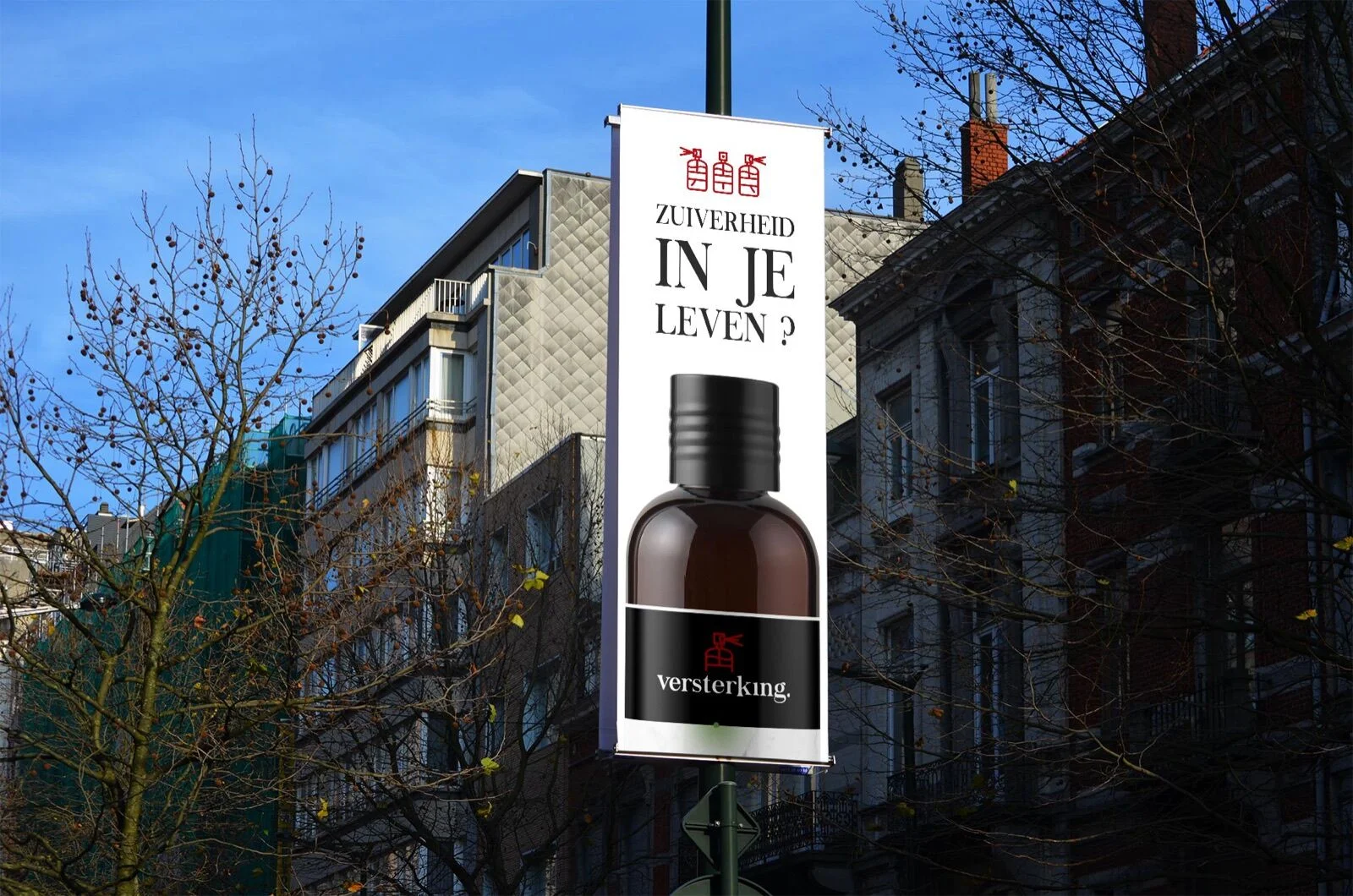 Campagne d'affichage urbain Versterking