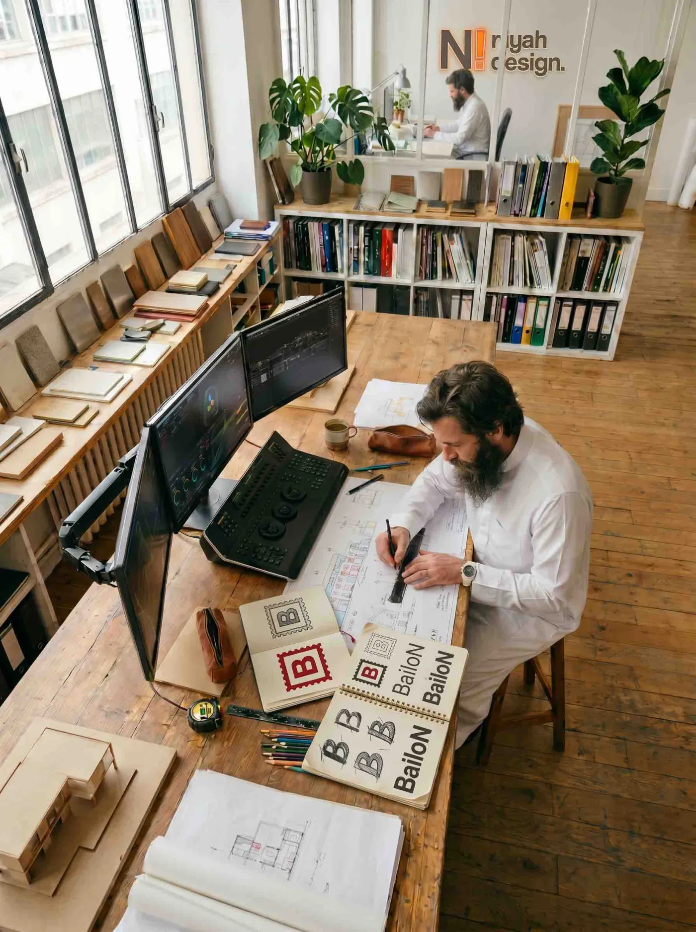 Niyah Design studio — Hadrien FAVREZ at work